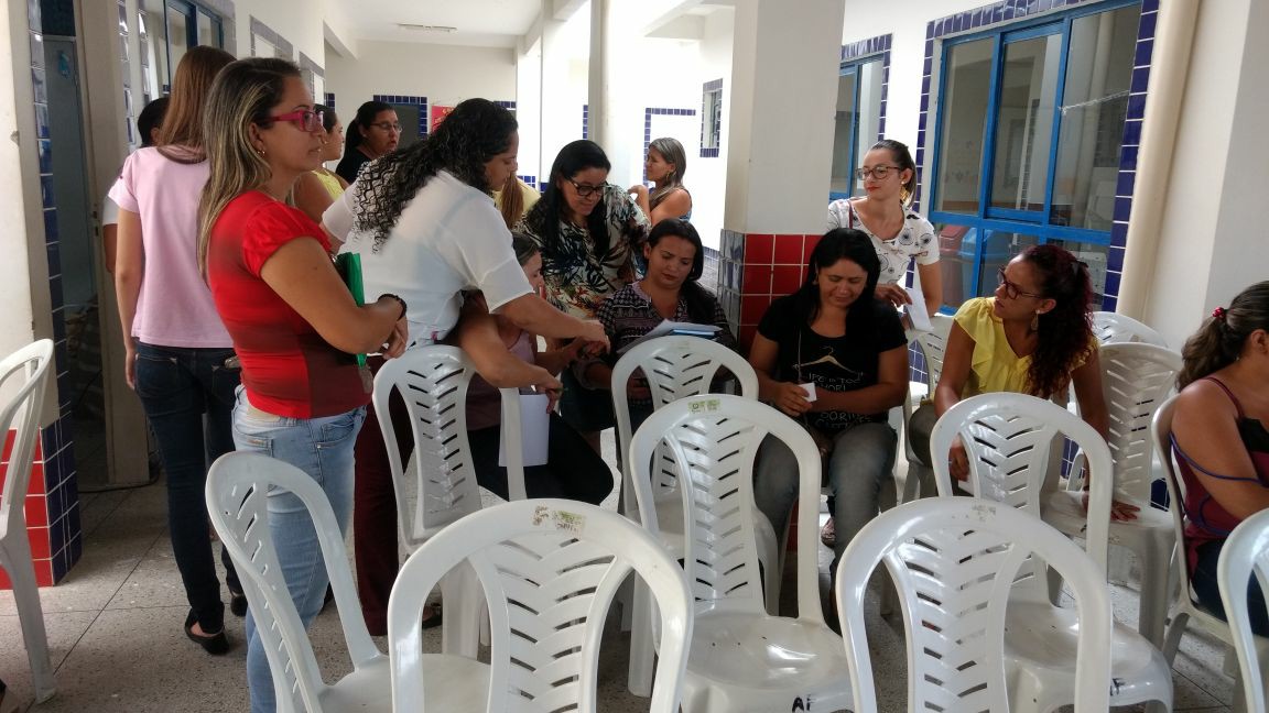 PRIMEIRA REUNIÃO NORMAL DO ANO LETIVO DA CRECHE MUNICIPAL TEREZINHA...