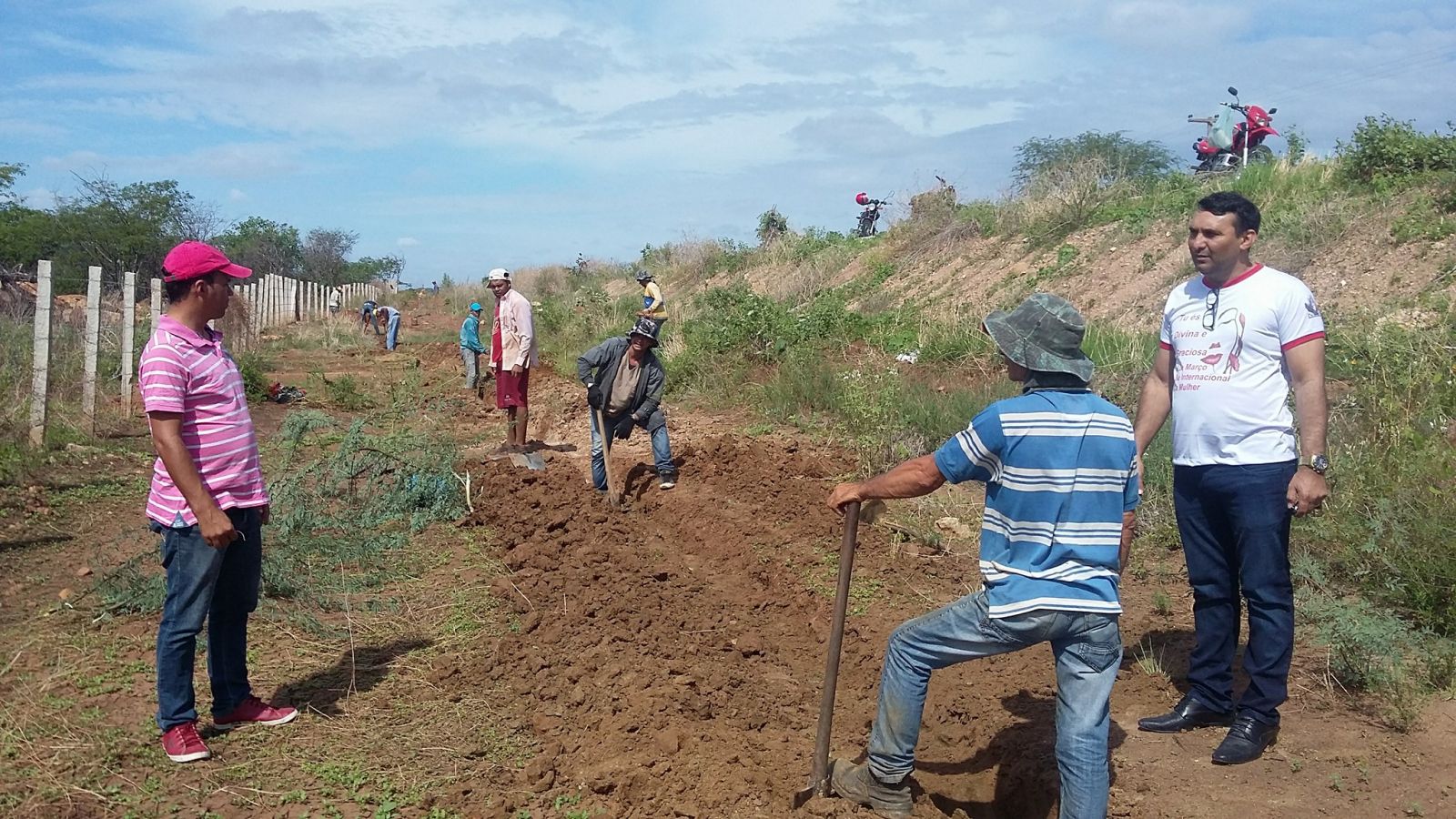 O Trabalho não pode parar, mais uma obra para o...