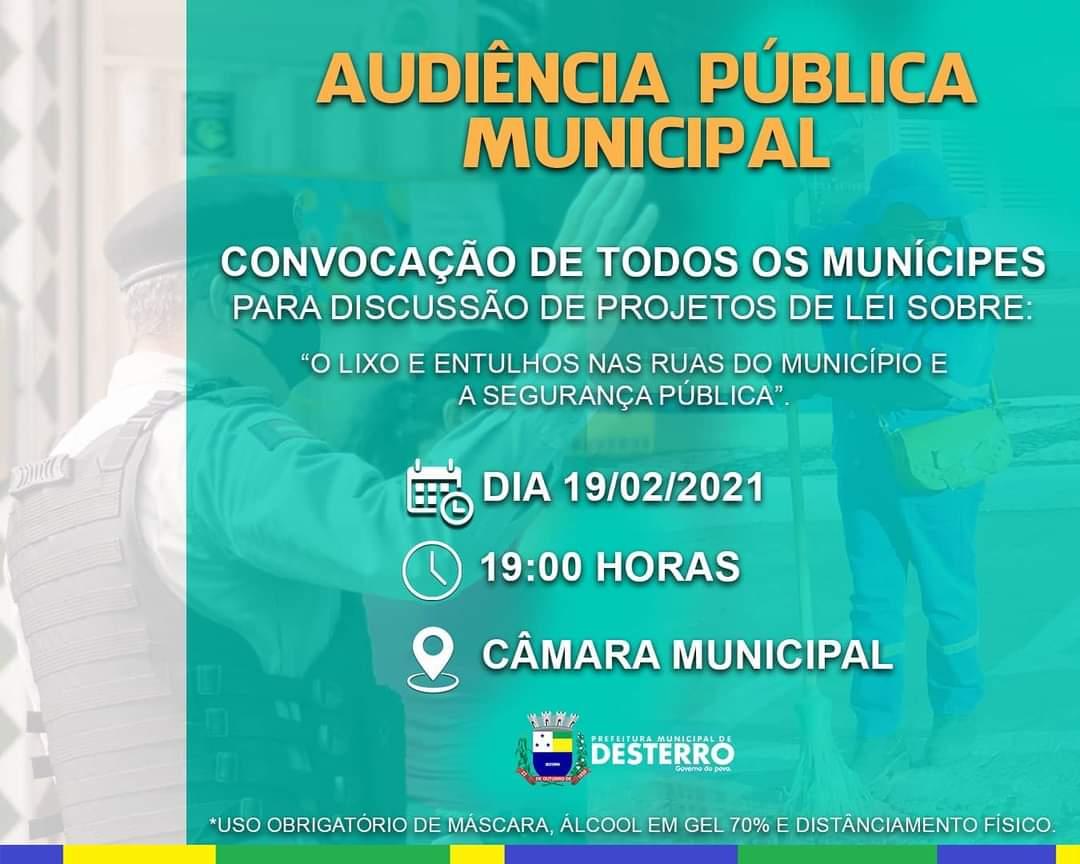 Audiência Pública Municipal