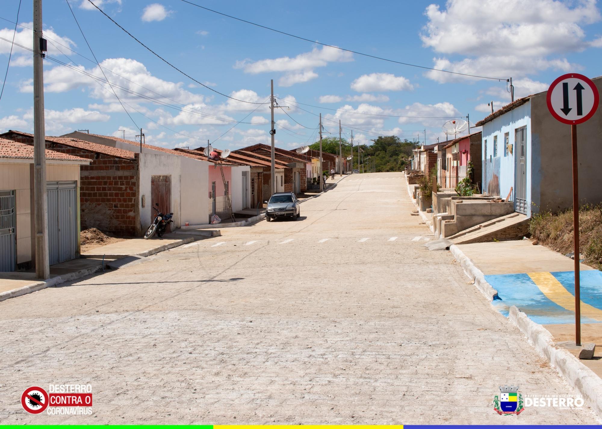 Conclusão da pavimentação da rua Maria Euseni Araújo!