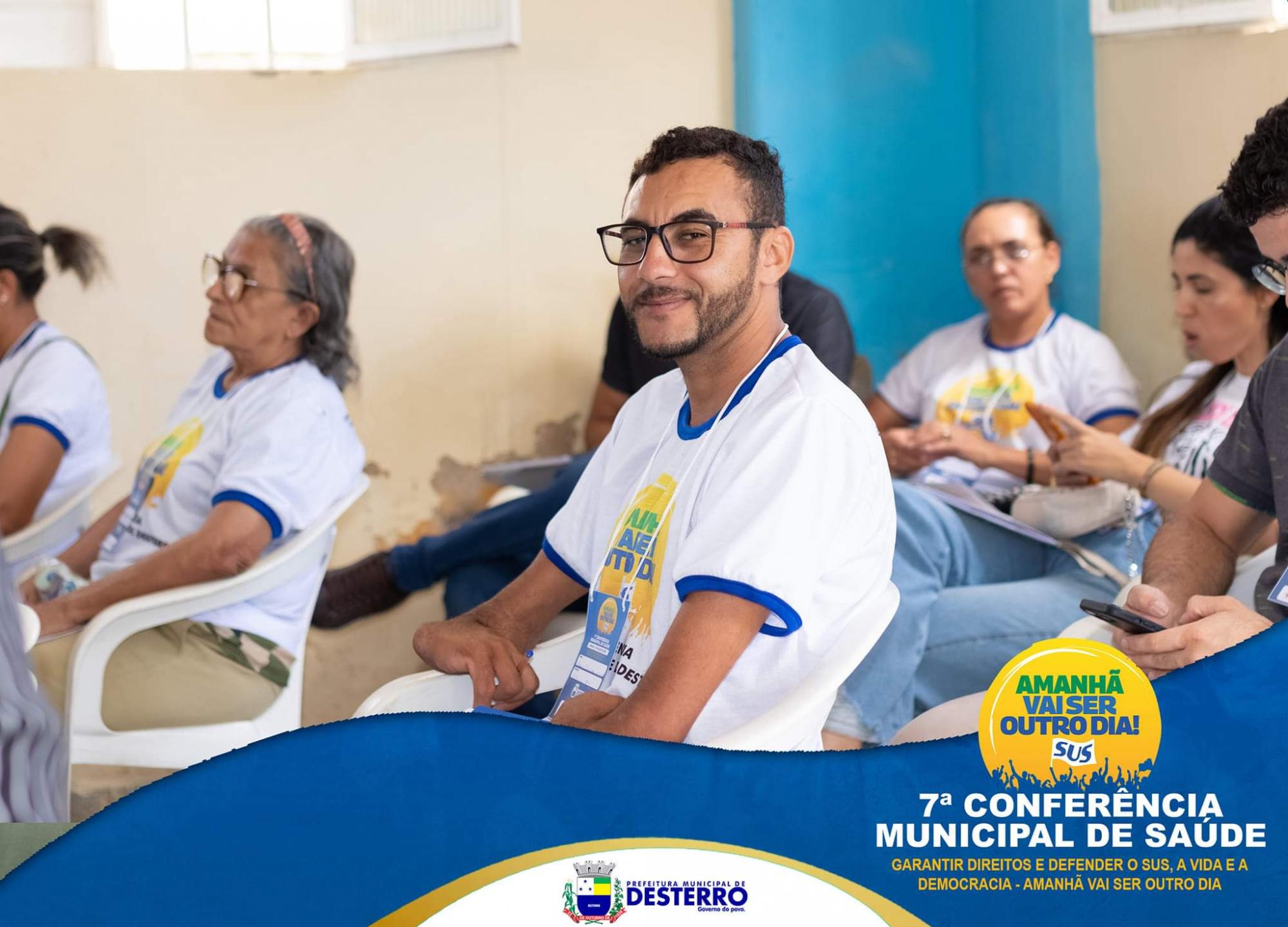 Desterro realiza 7° Conferência Municipal de Saúde!