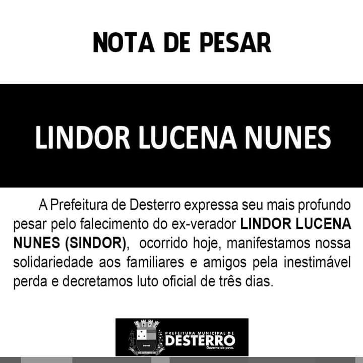 Nota de Pesar